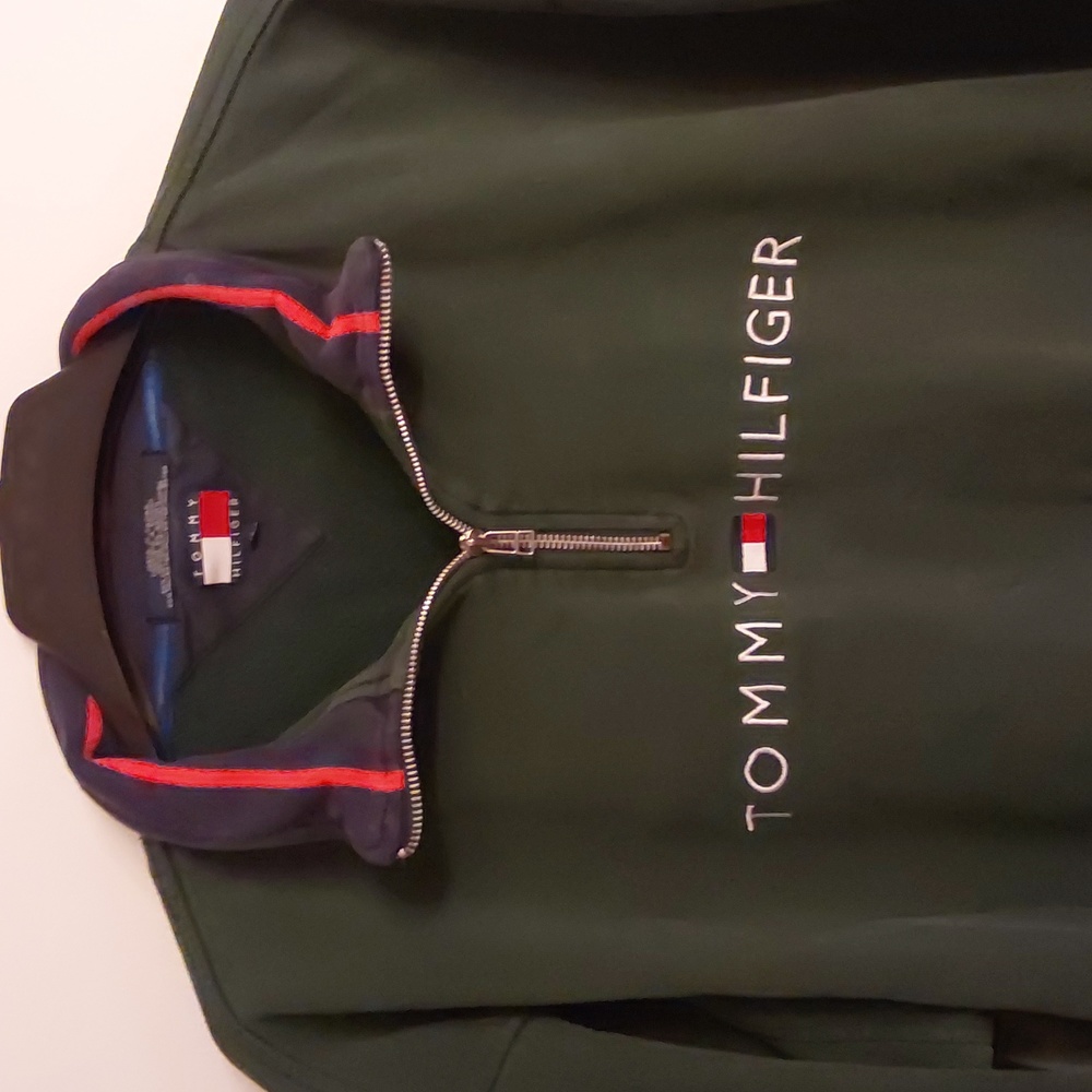 Vintage Tommy hillfiger sweater quarterzip